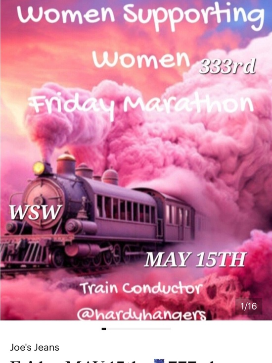 Other - Women supporting women train Friday 5/15
